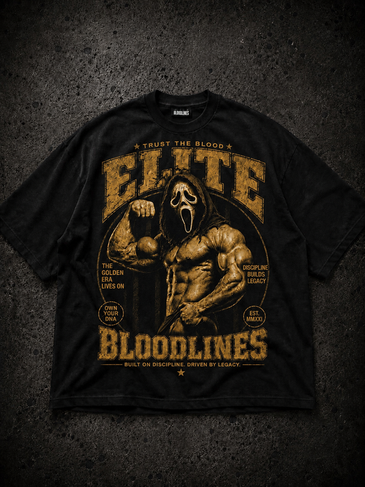 GAINZ HORROR Golden Era Ghost Face Oversized T-shirt