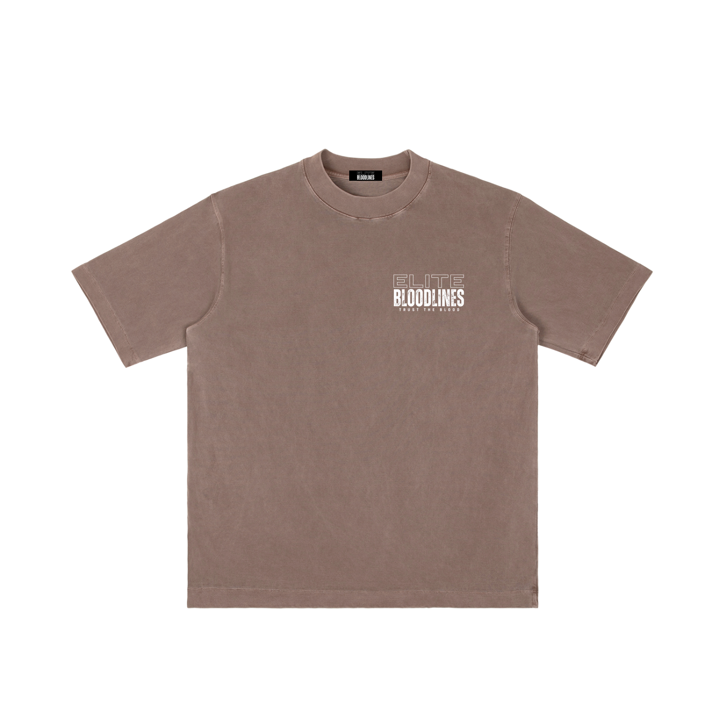 Core Line  10.3 (Back Image) Vintage Wash Drop Shoulder T-shirt