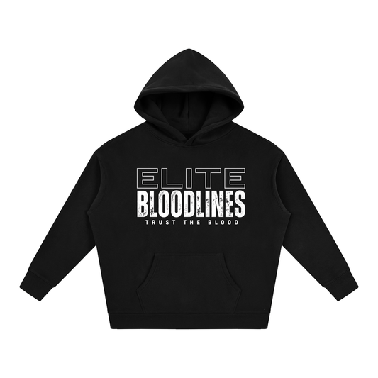 ELITE BLOODLINES Oversize Fleeced Hoodie