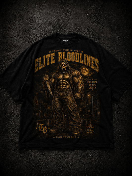 EB Gains Horror Jacked Ghost Face Oversized T-shirt