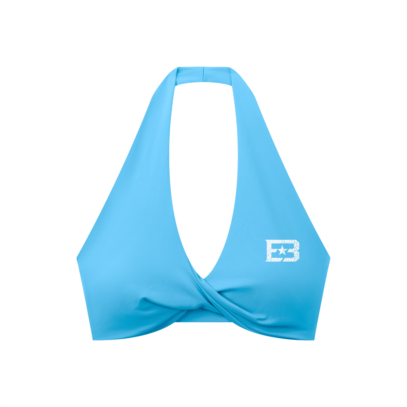 EB "Star" Women's Pleated Halter Sports Bra