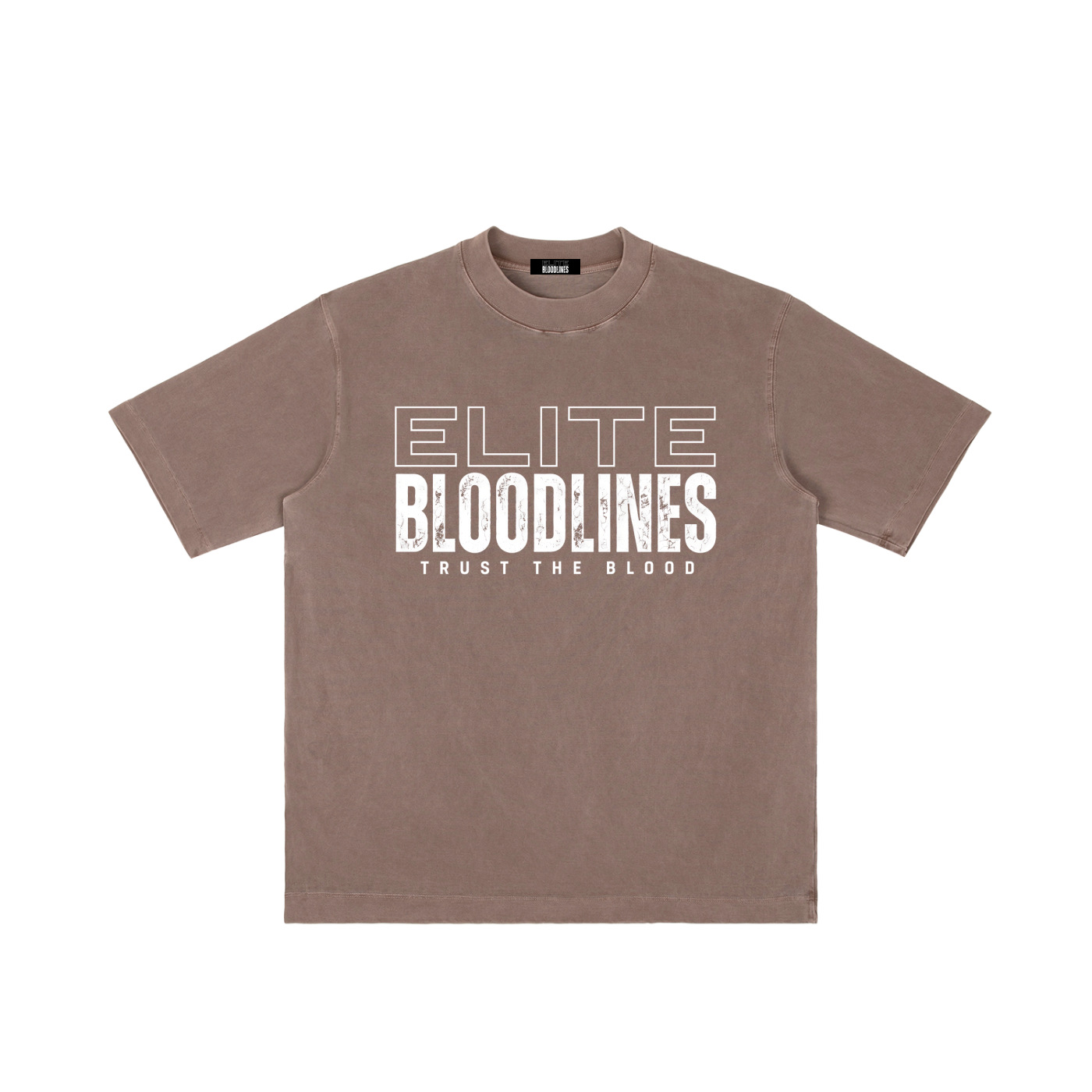 Core Line  10.3 (Back Image) Vintage Wash Drop Shoulder T-shirt