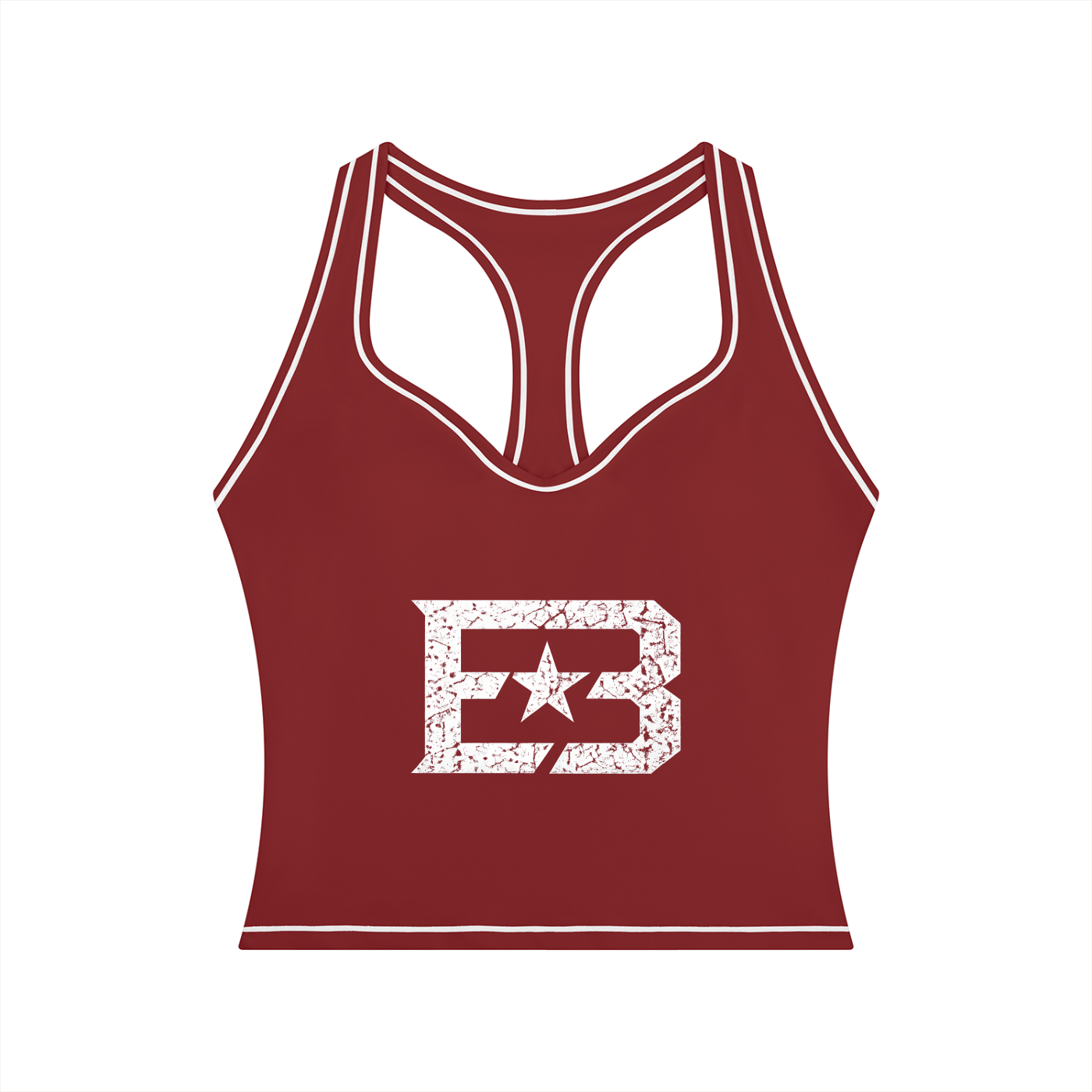 EB "Star" Women’s Topstitching Yoga Tank Top