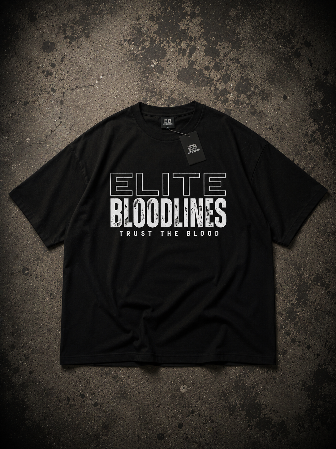 EB Core Line Oversized Tee (Front Image)
