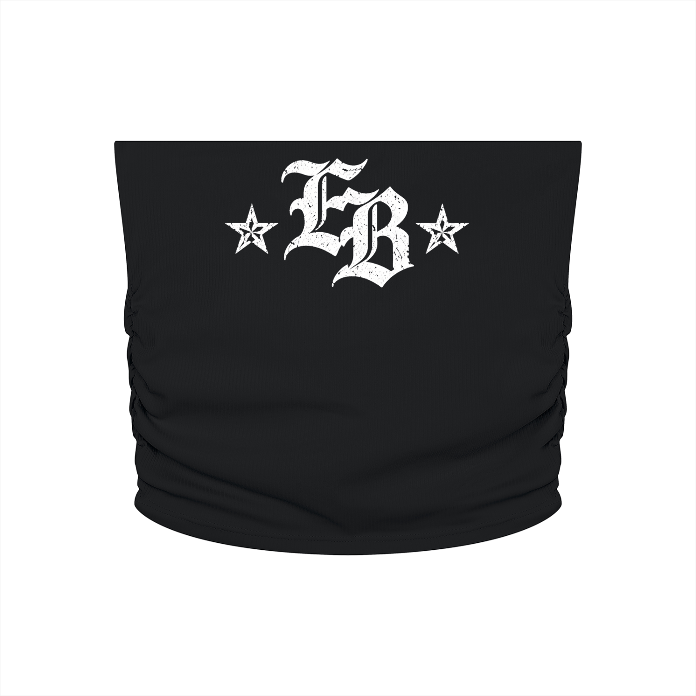 EB Icon Women’s Ruched Cropped Yoga Tube Top