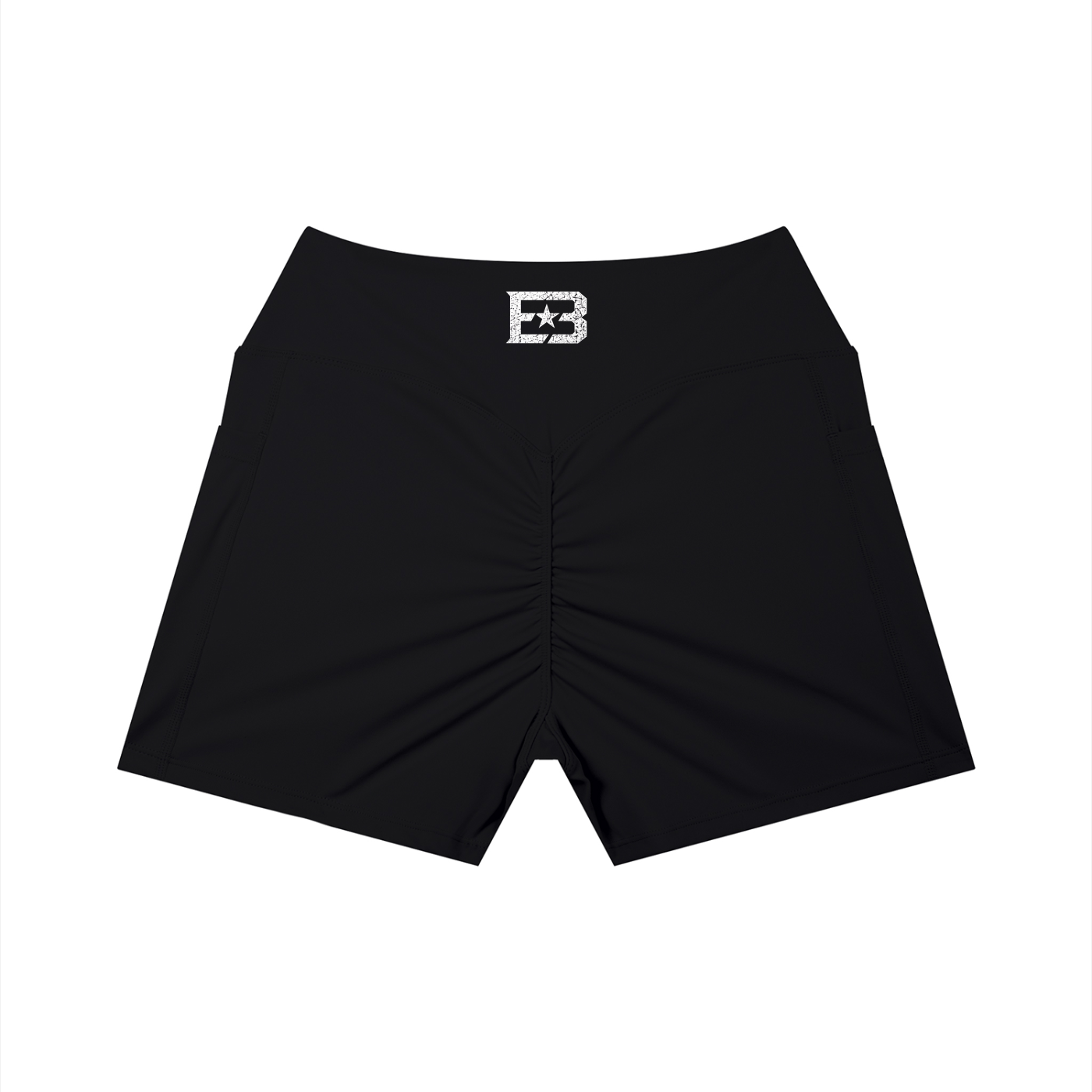 EB "Star" Women’s High Rise Pocket Yoga Shorts