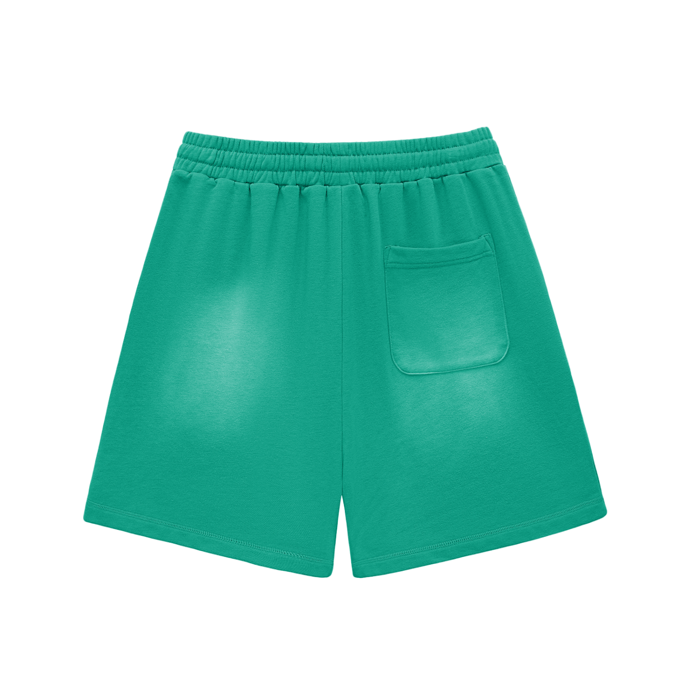 EB Core Line Sun Fade Raw Edge Cotton Shorts