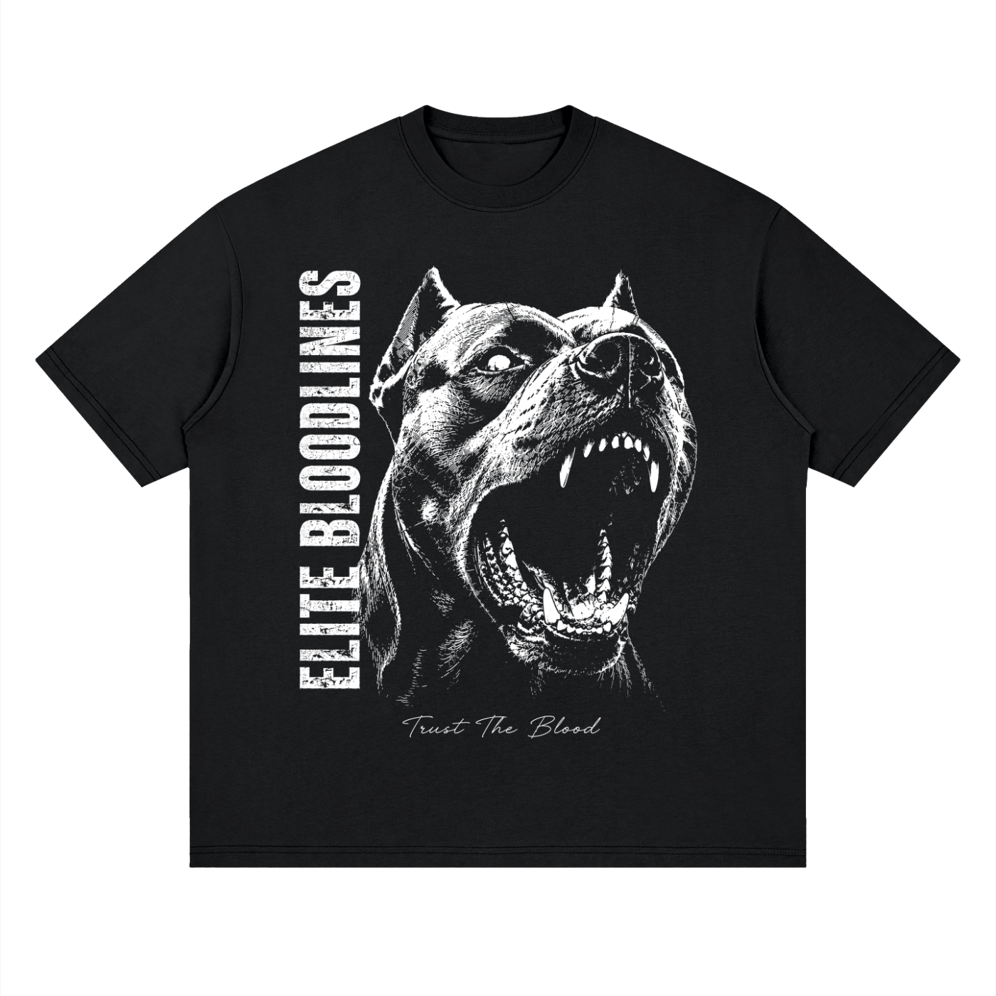 ELITE BLOODLINES Loose Drop Shoulder T-Shirt