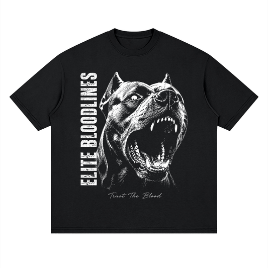 ELITE BLOODLINES Loose Drop Shoulder T-Shirt