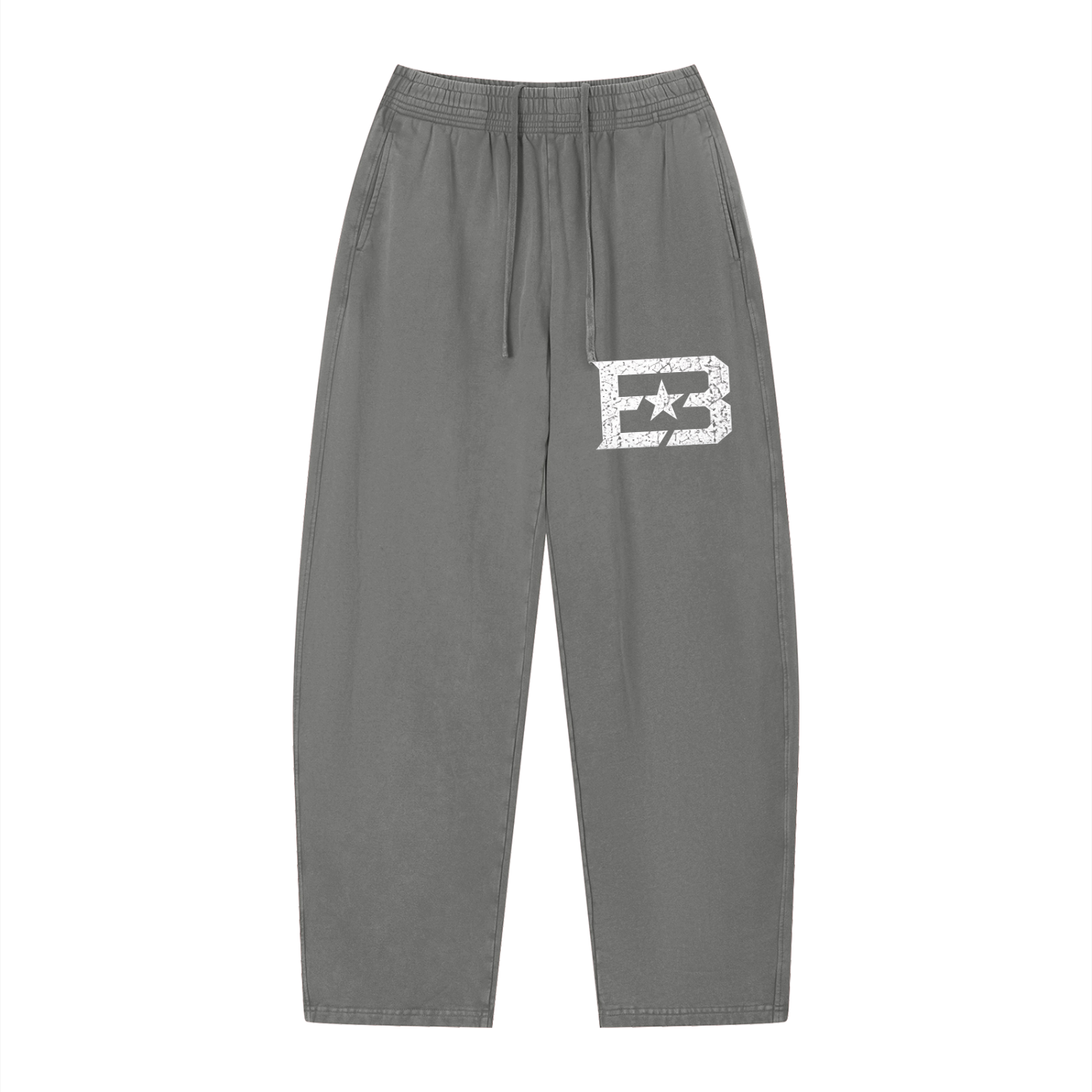 EB "Star" Unisex Vintage Wash Loose Sweatpants