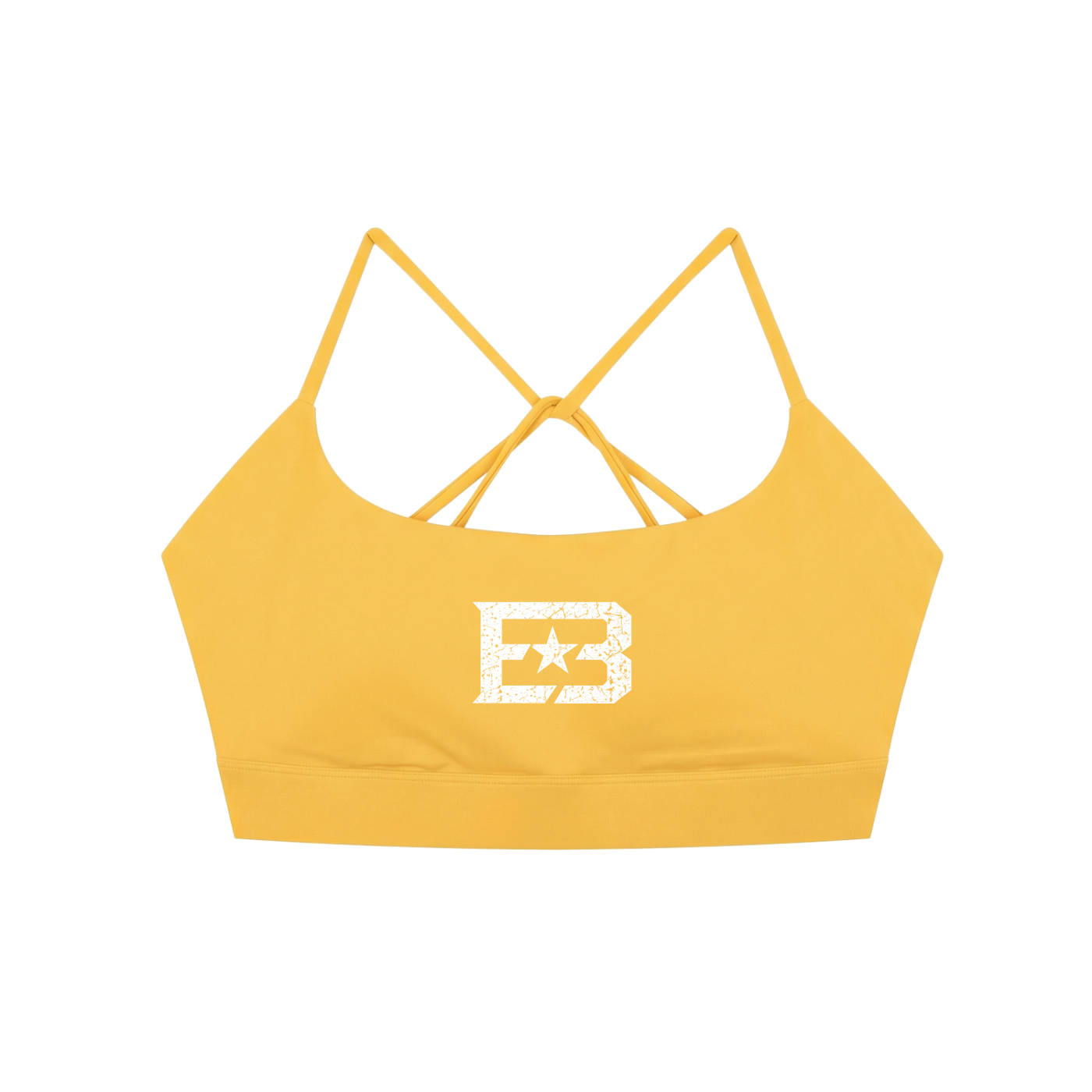 EB Star Strappy Criss Cross Yoga Sports Bra