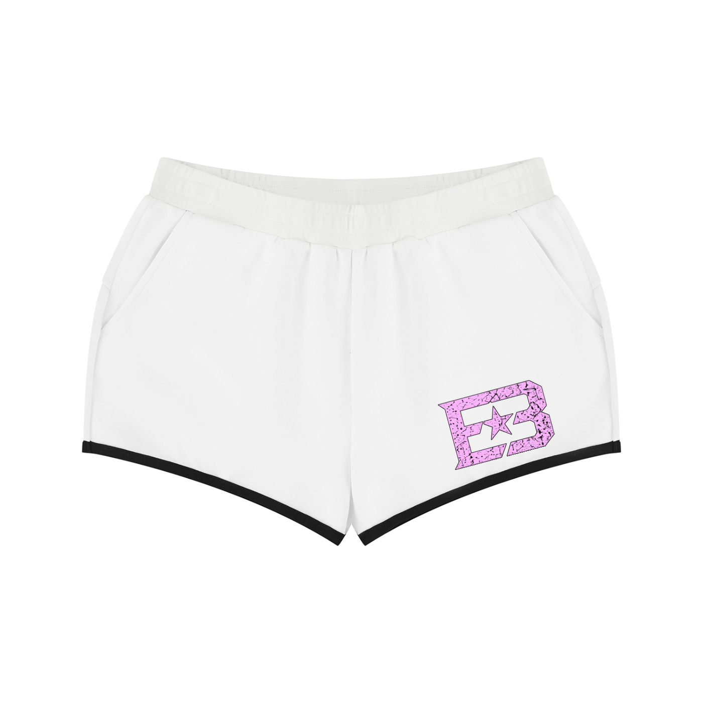 EB "Star" Women's Retro Contrast Binding Shorts