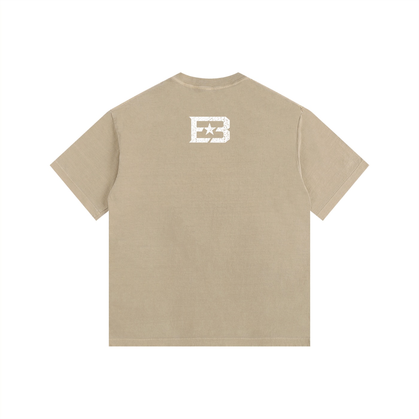 EB "Star" Vintage Washed Oversized Cotton T-Shirt