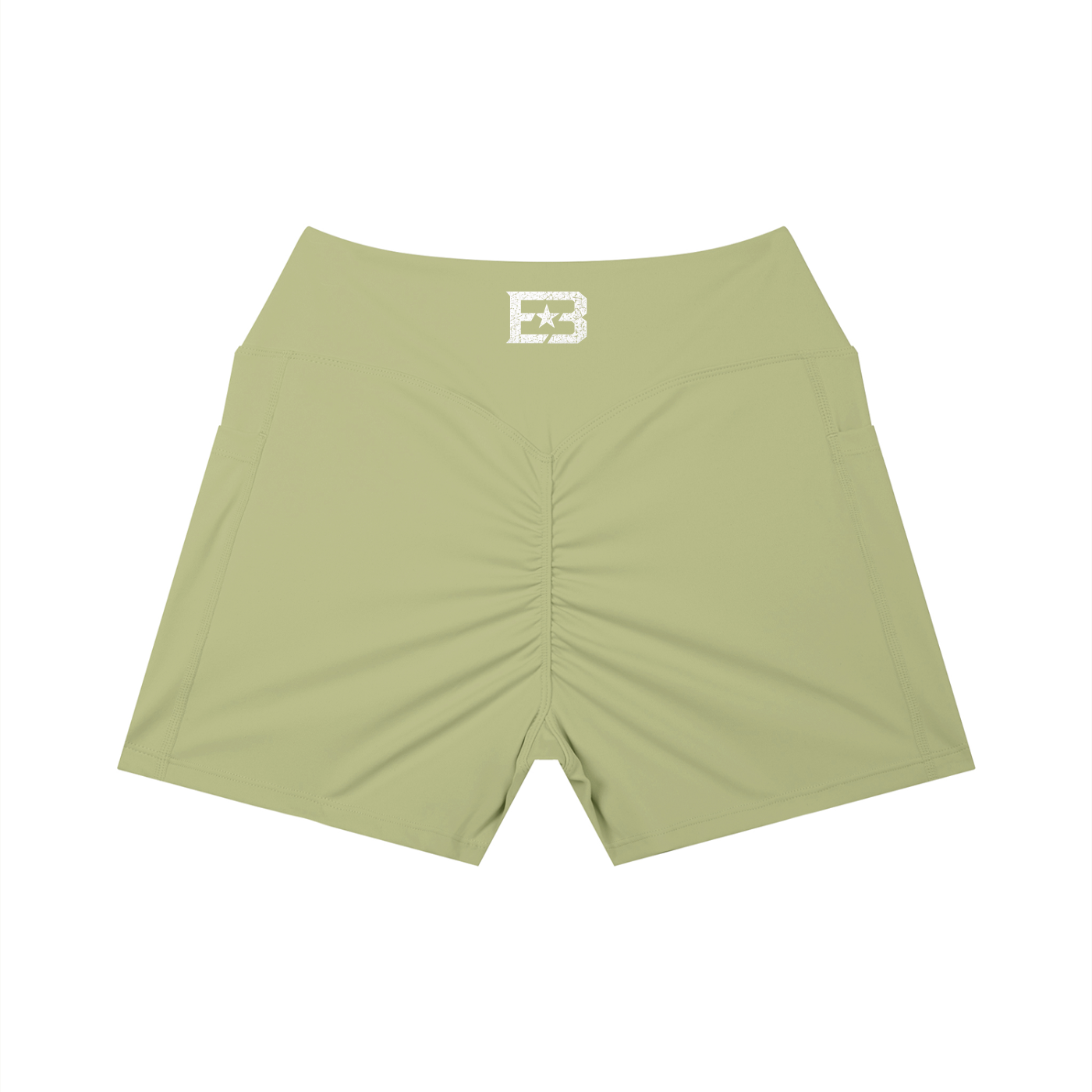 EB "Star" Women’s High Rise Pocket Yoga Shorts