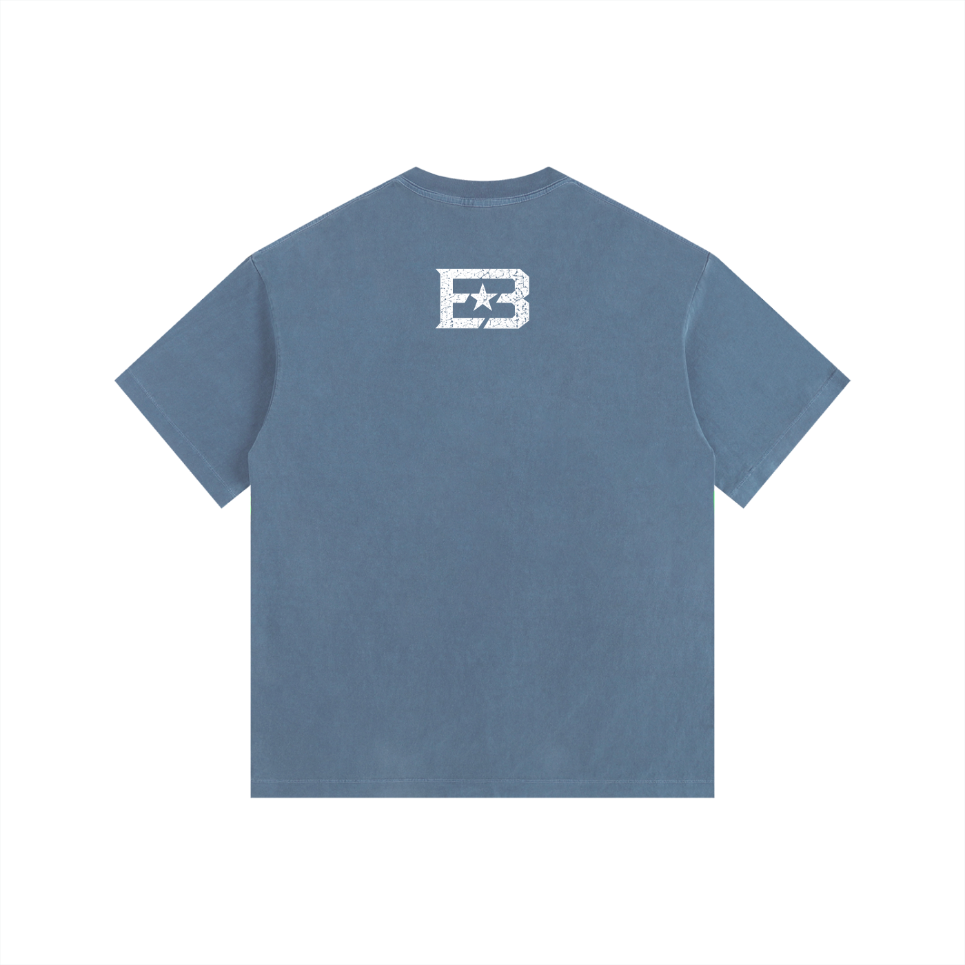 EB "Star" Vintage Washed Oversized Cotton T-Shirt