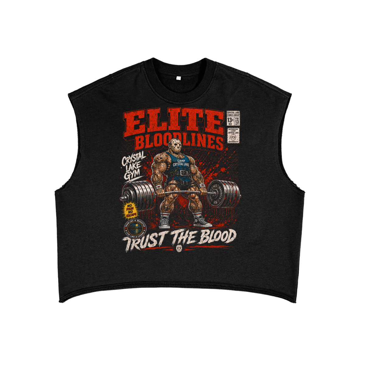 French Terry Boxy Tank Top