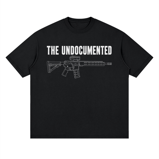 THE UNDOCUMENTED Loose Drop Shoulder T-Shirt