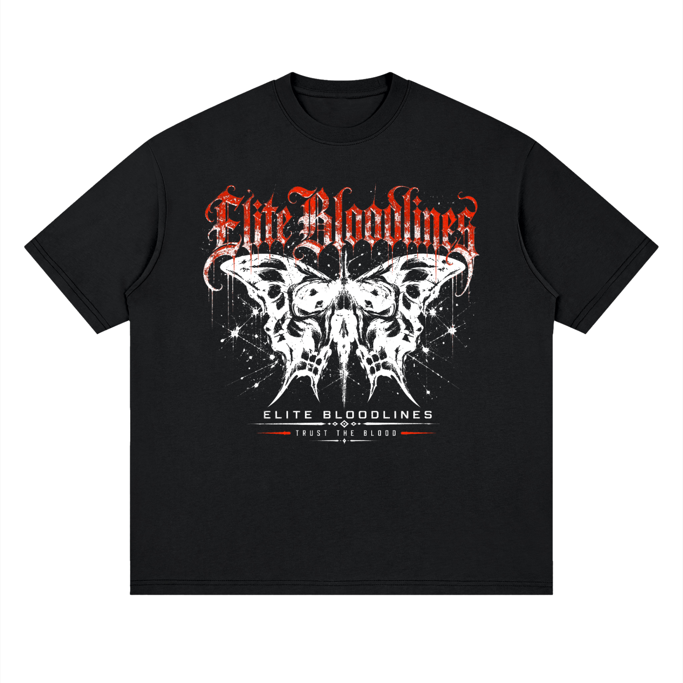 ELITE BLOODLINES Loose Drop Shoulder T-Shirt