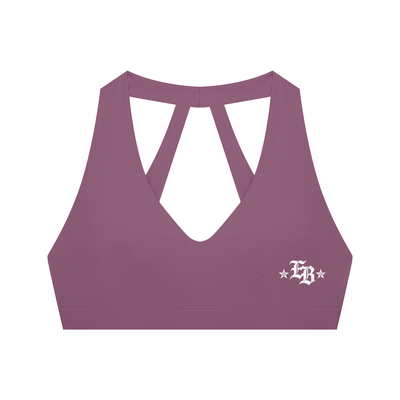 EB Icon Halter Cropped Sports Bra