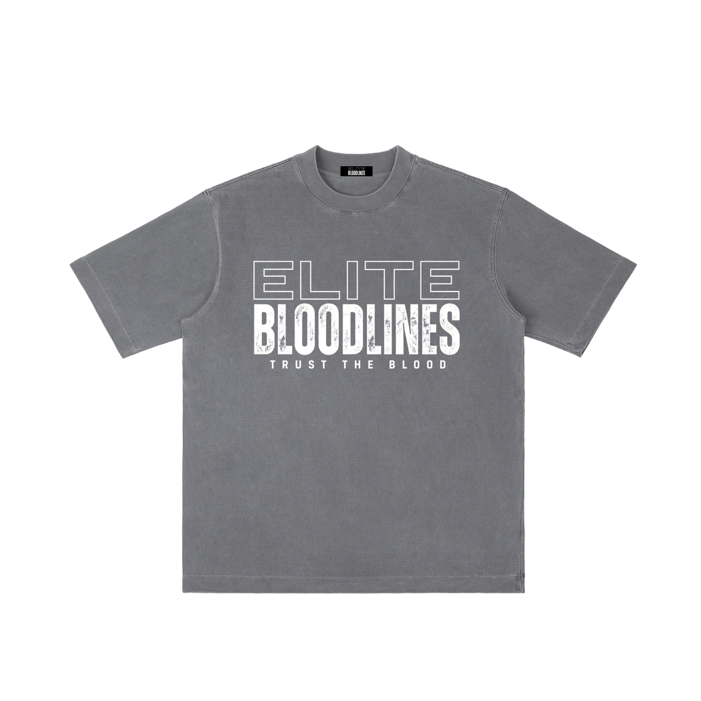 Core Line  10.3 (Back Image) Vintage Wash Drop Shoulder T-shirt