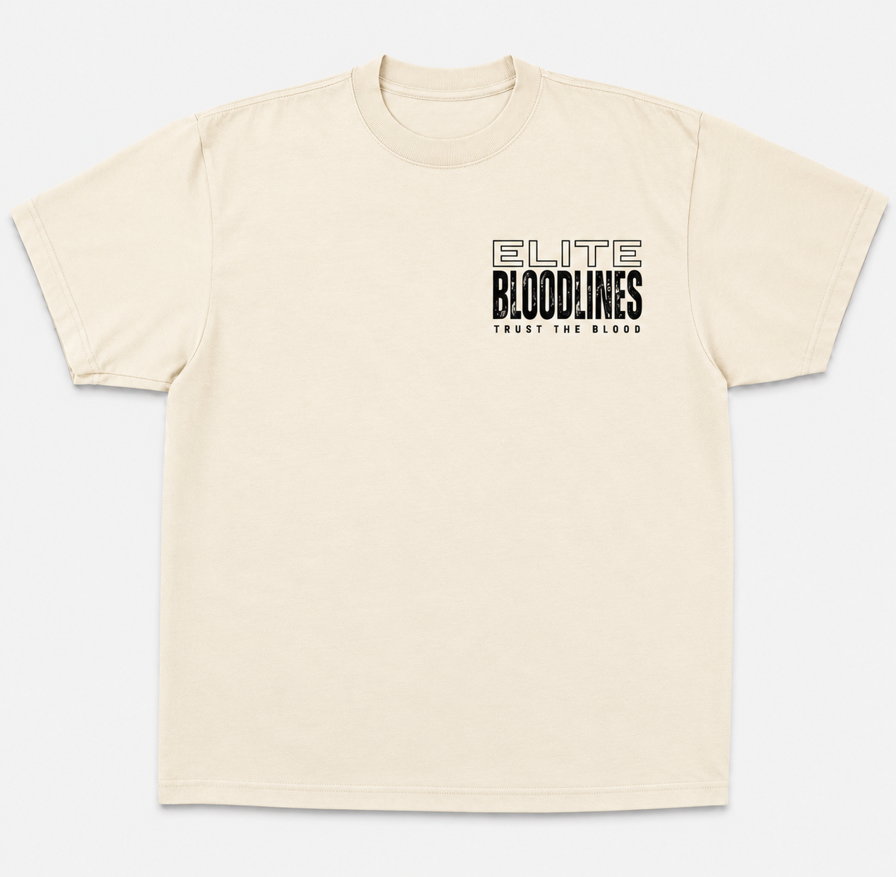 EB Core Line Oversized Heavyweight Tee (Large Back Print)