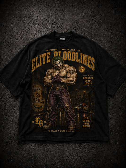EB Gains Horror Why So Serious Oversized T-shirt