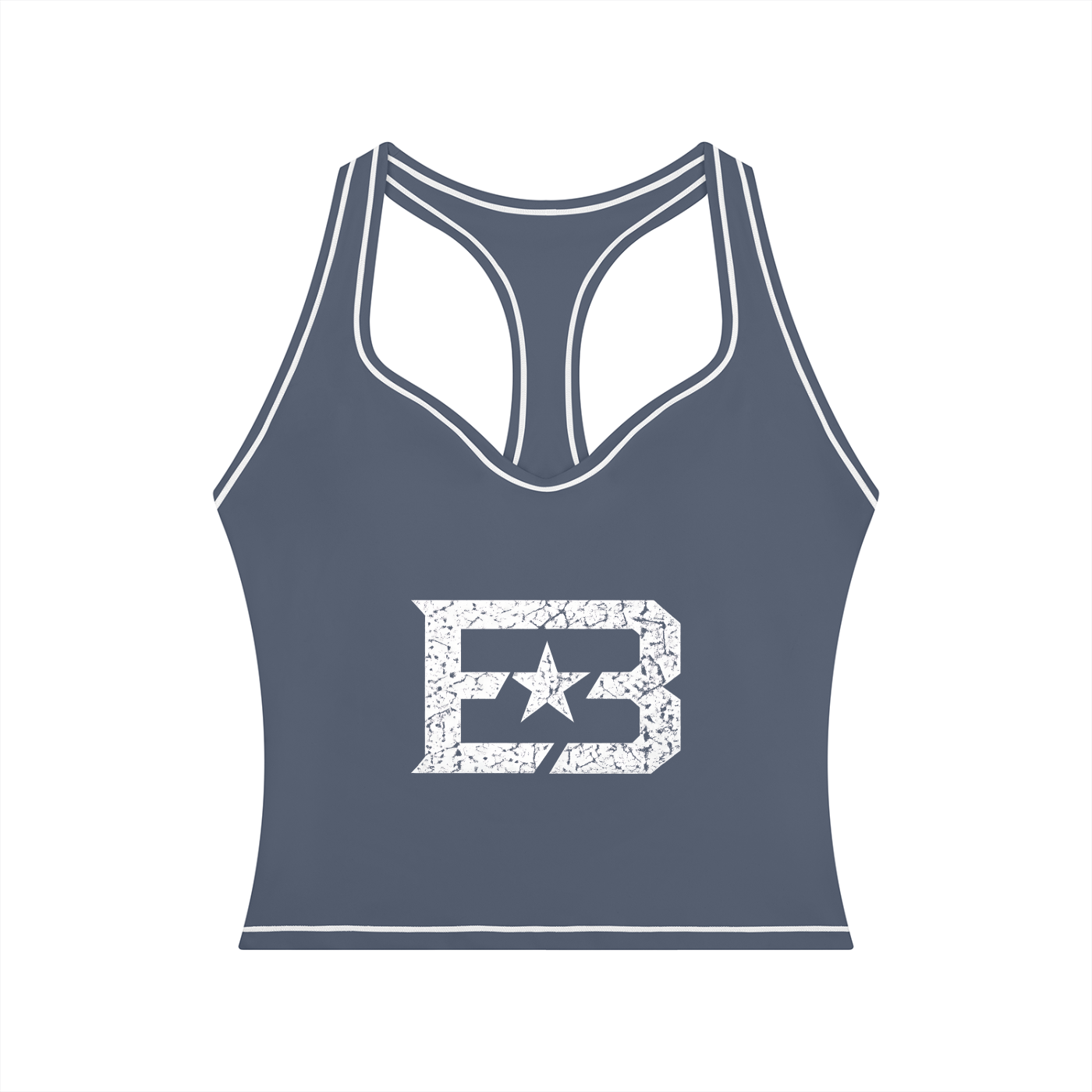EB "Star" Women’s Topstitching Yoga Tank Top