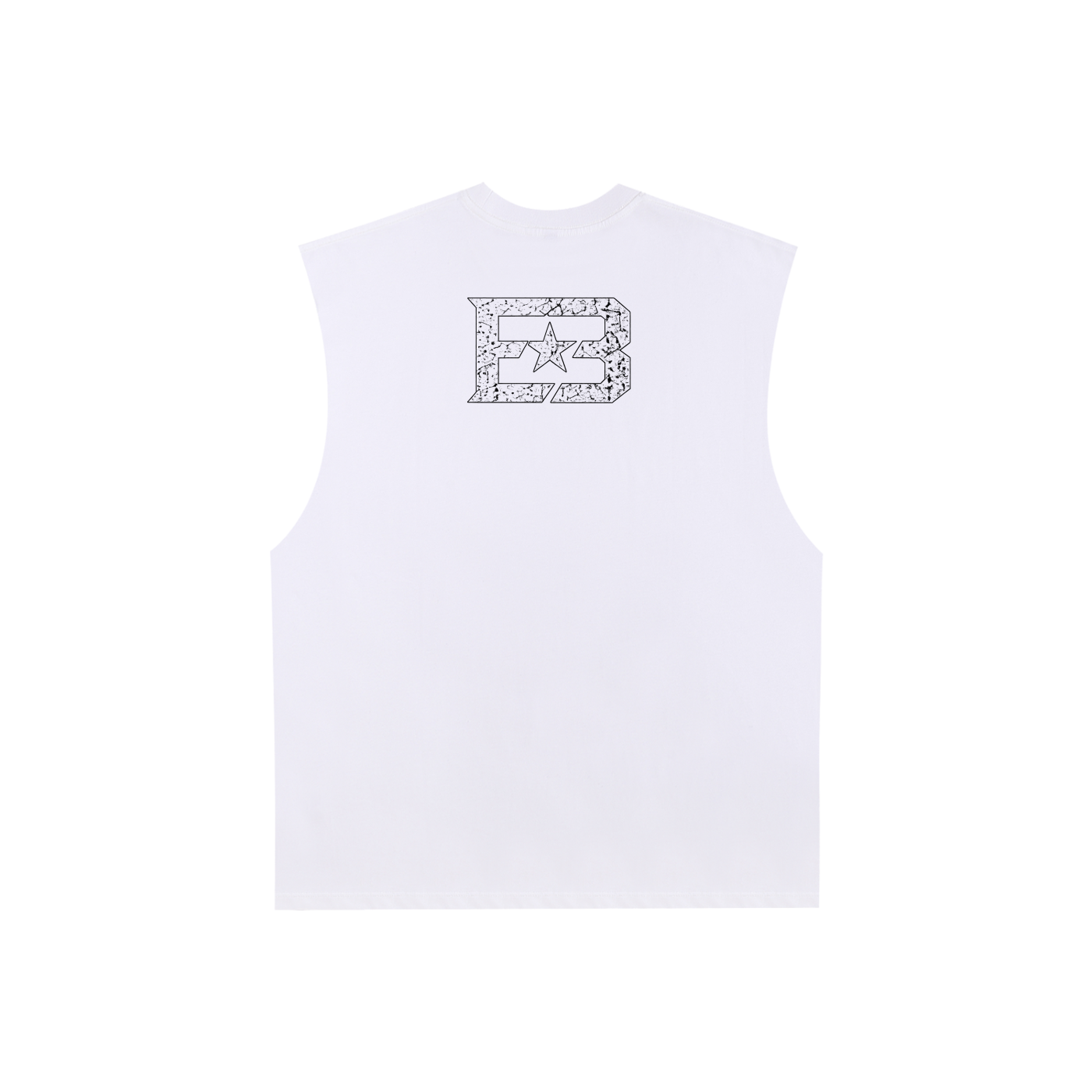 EB Star Raw Edge Cotton Tank Top