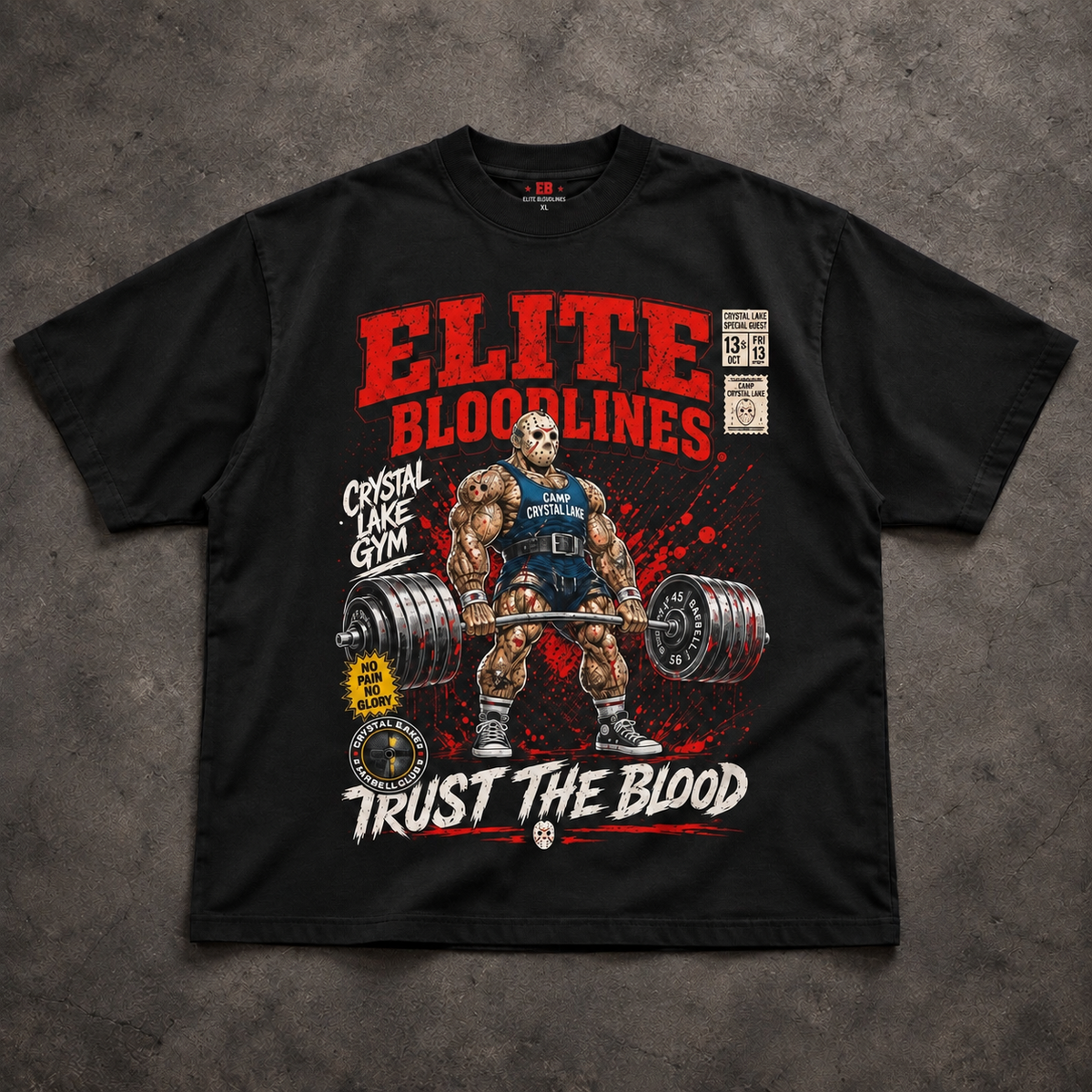 EB Deadly Deadlift Oversized Pump Cover
