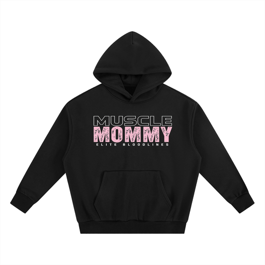 ELITE BLOODLINES Essential Heavyweight Boxy Fleece Hoodie