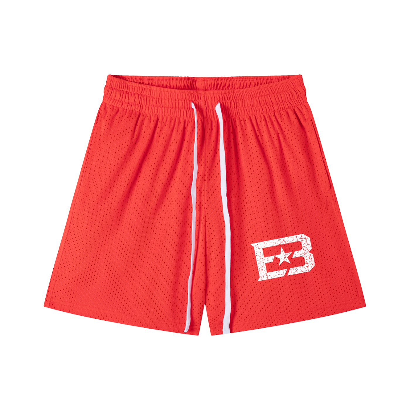 EB "Star" Mesh Drawstring Shorts