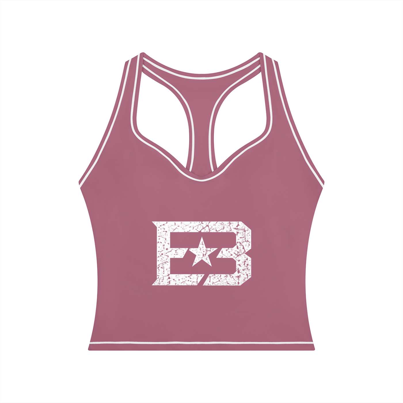 EB "Star" Women’s Topstitching Yoga Tank Top