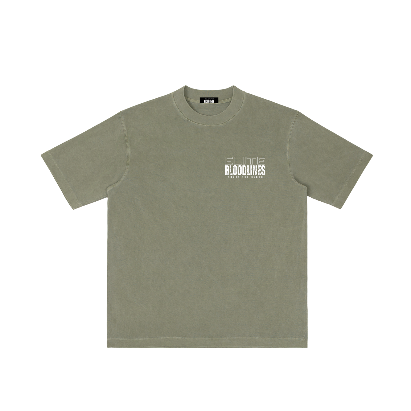 Core Line 10.3 oz (Back Image) Vintage Wash Drop Shoulder T-shirt