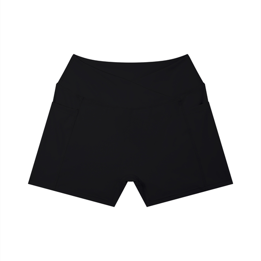 EB "Star" Women’s High Rise Pocket Yoga Shorts