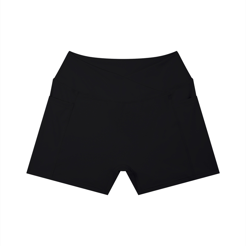 EB "Star" Women’s High Rise Pocket Yoga Shorts