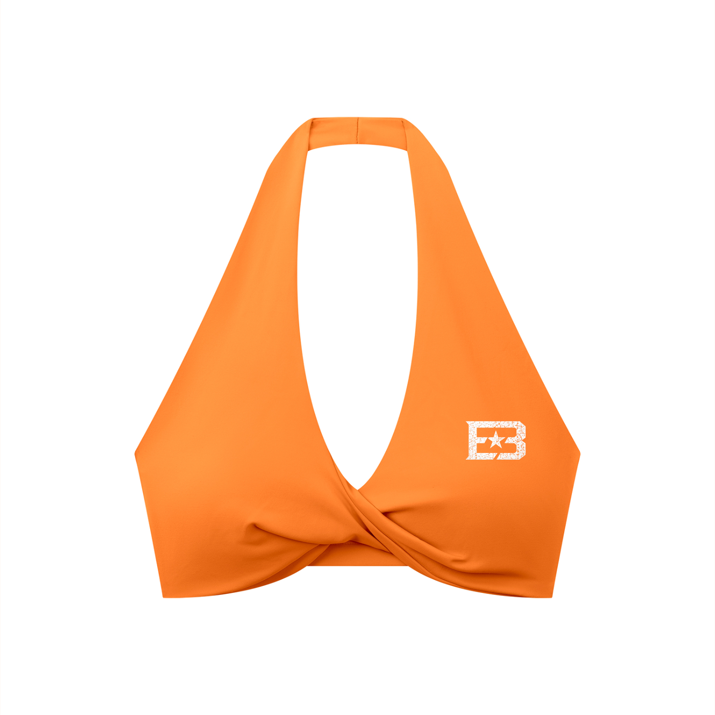 EB "Star" Women's Pleated Halter Sports Bra