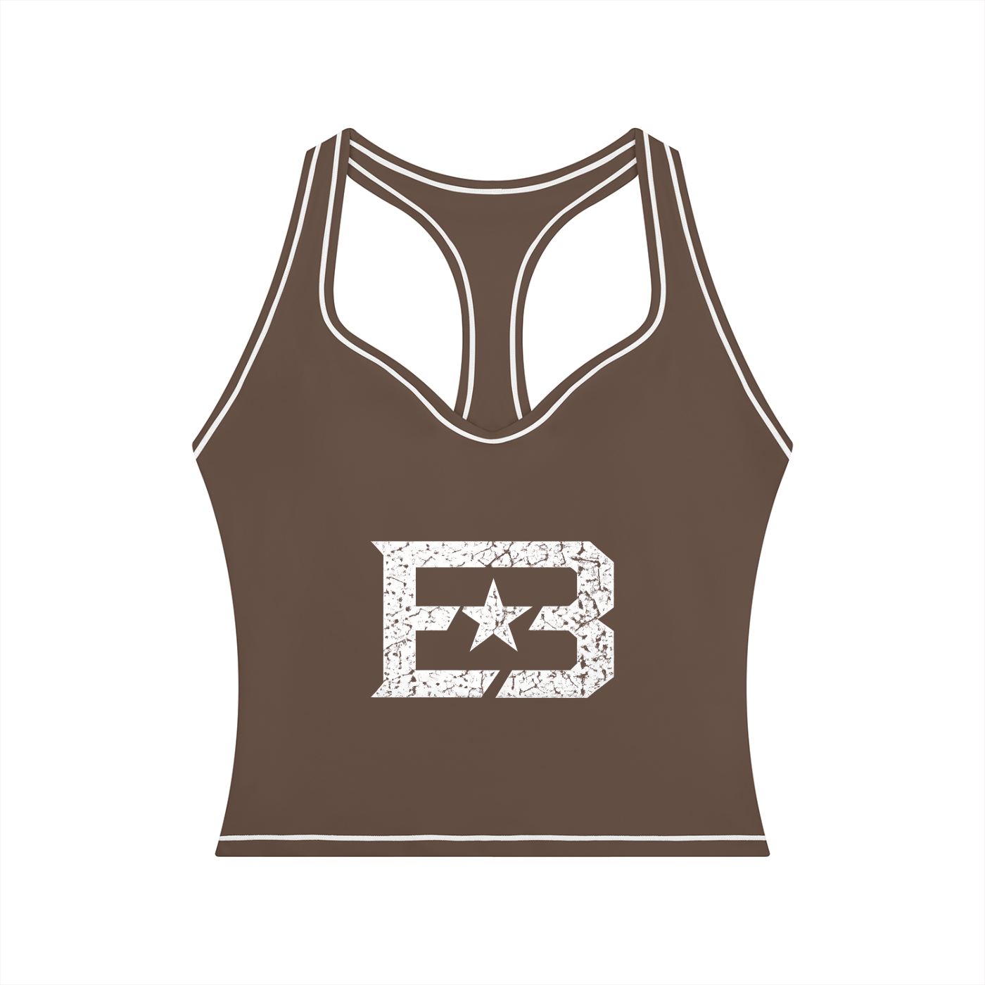 EB "Star" Women’s Topstitching Yoga Tank Top