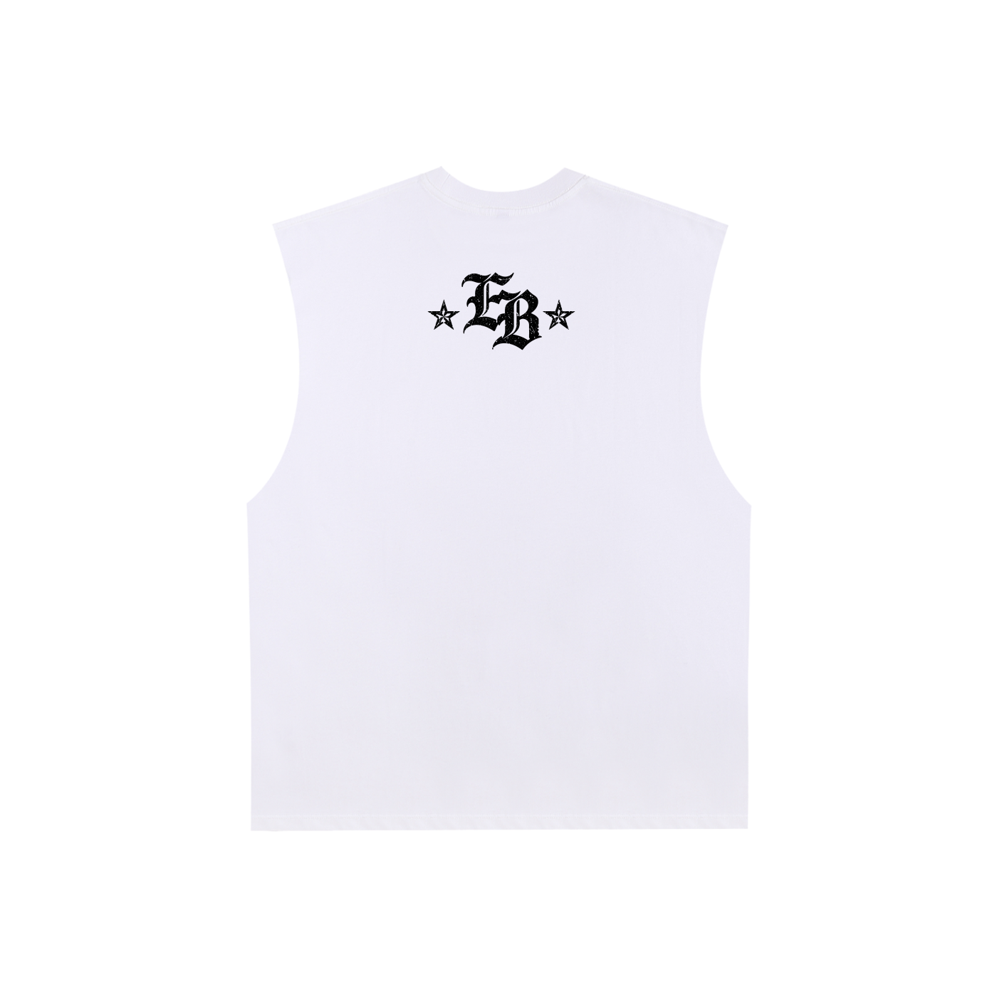 EB Icon Raw Edge Cotton Tank Top