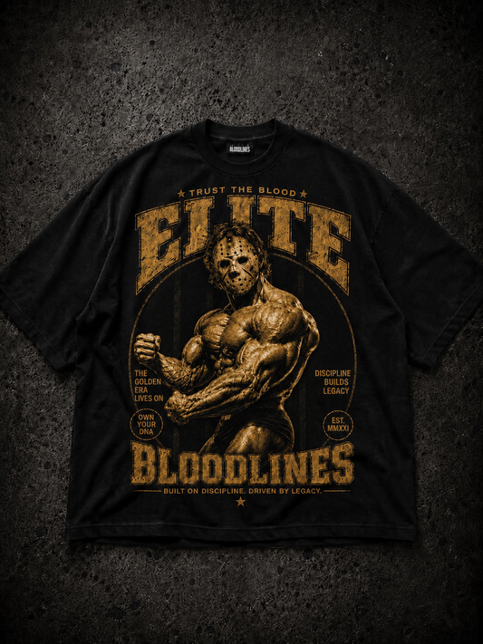 GAINZ HORROR Golden Jason Oversized T-shirt