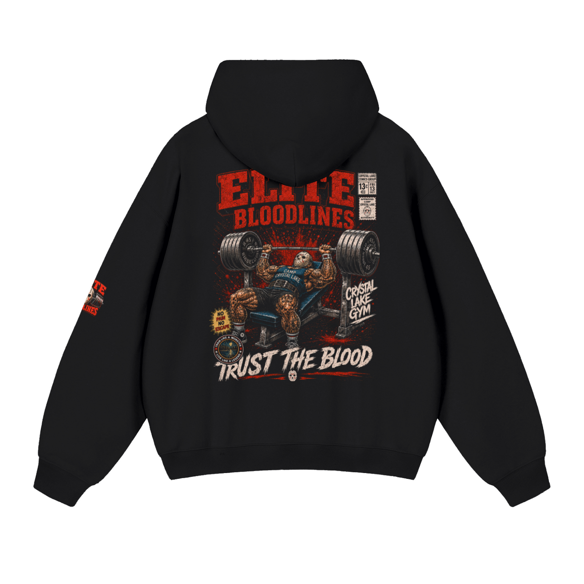 EB Death By Benchpress Heavyweight Hoodie