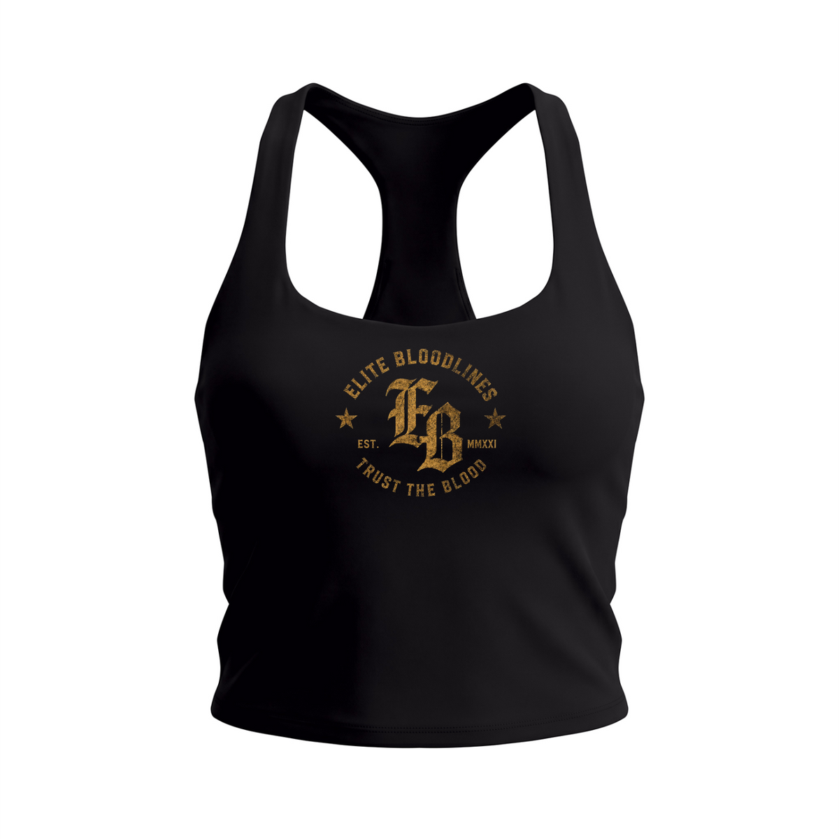EB Heritage Gold Women’s Tight Fit Yoga Tank Top