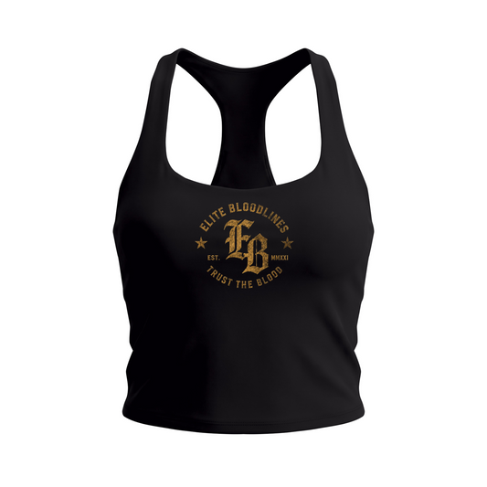 EB Heritage Gold Women’s Tight Fit Yoga Tank Top