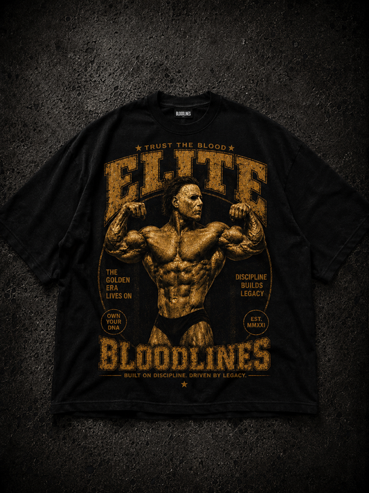 GAINZ HORROR Golden Michael Oversized T-shirt