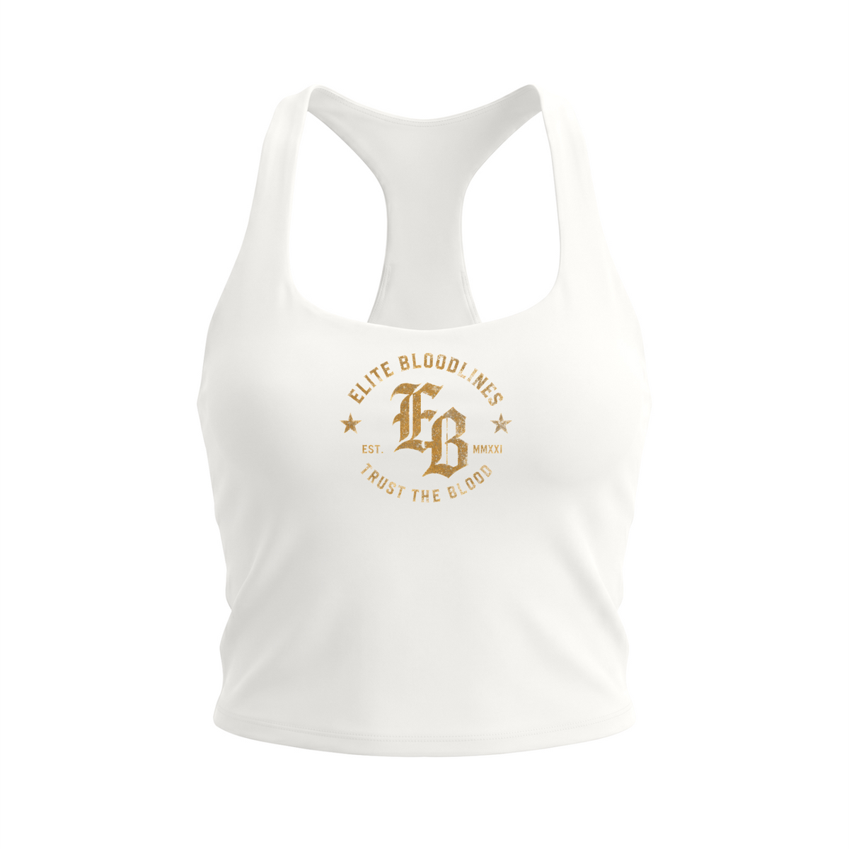 EB Heritage Gold Women’s Tight Fit Yoga Tank Top