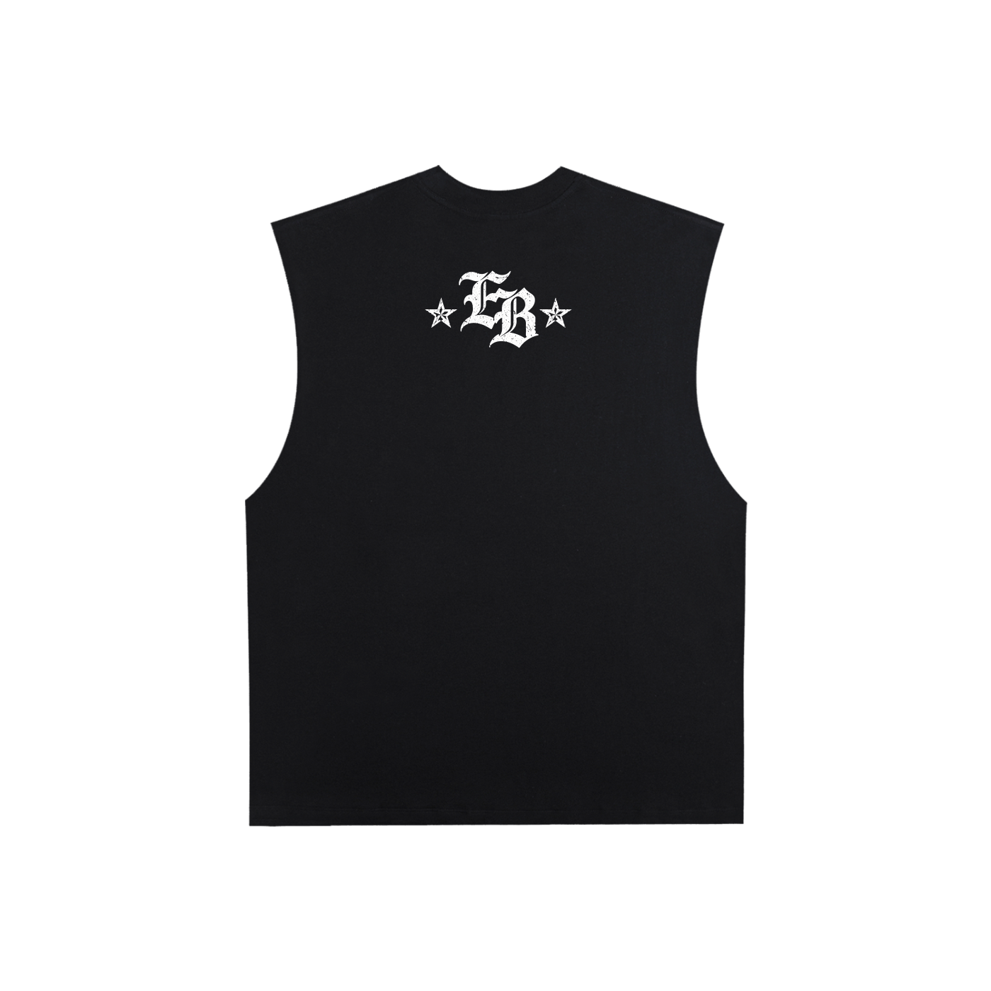 EB Icon Raw Edge Cotton Tank Top