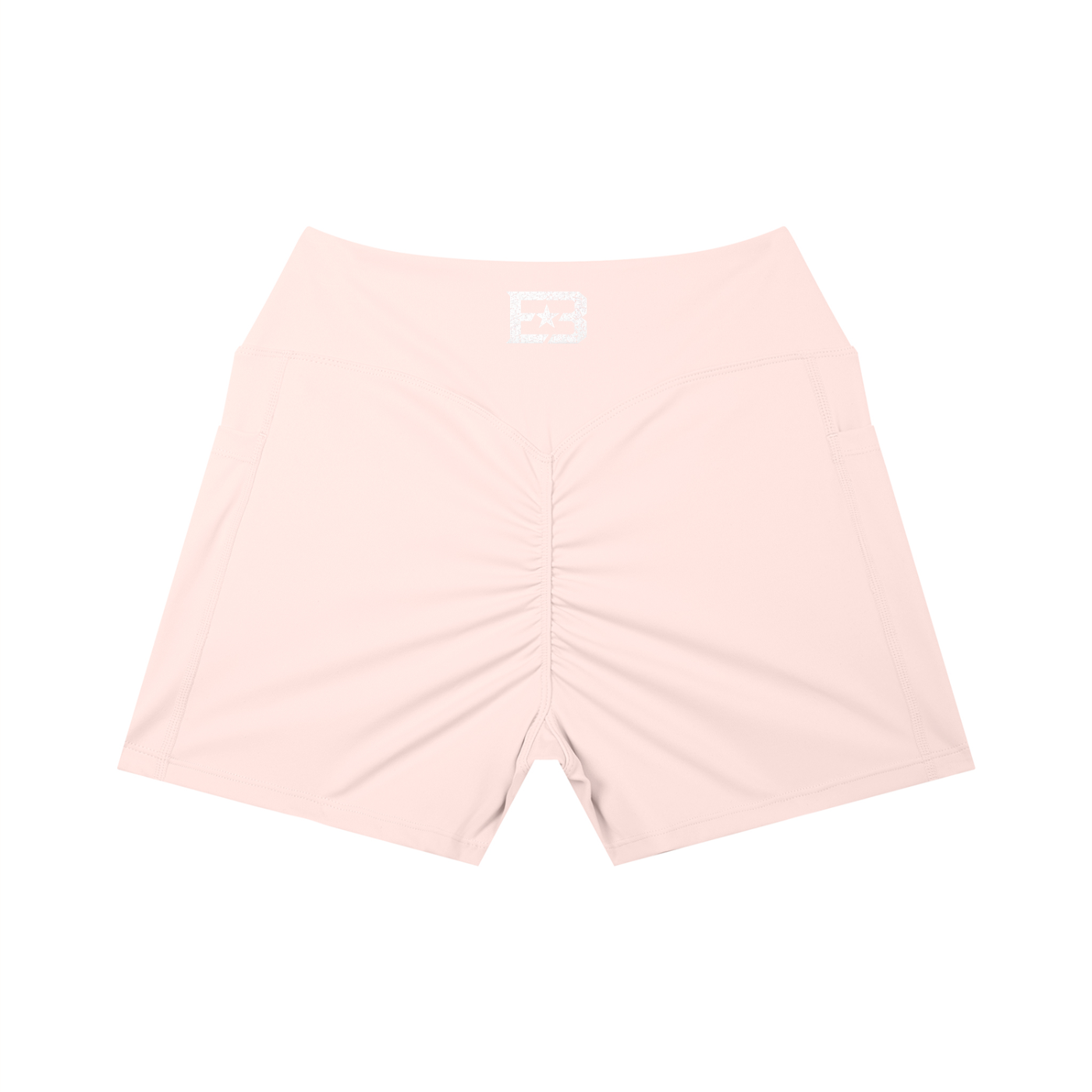 EB "Star" Women’s High Rise Pocket Yoga Shorts