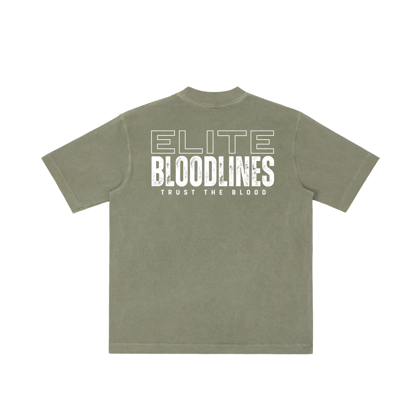 Core Line 10.3 oz (Back Image) Vintage Wash Drop Shoulder T-shirt