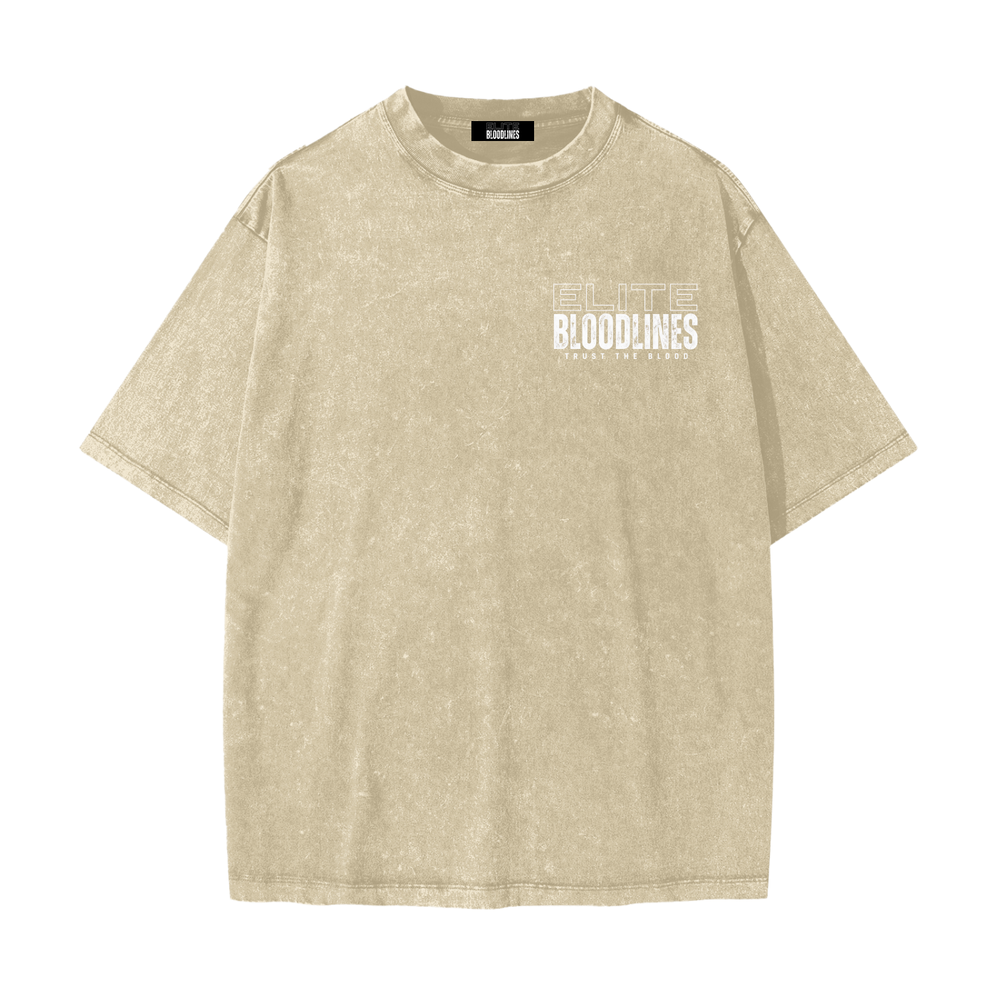 Heavyweight Snow Washed T-Shirt