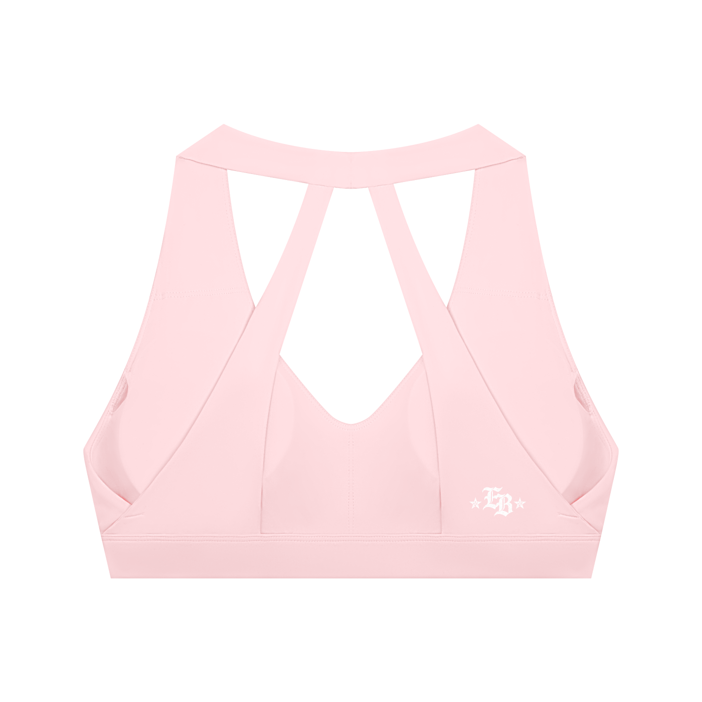 EB Icon Halter Cropped Sports Bra
