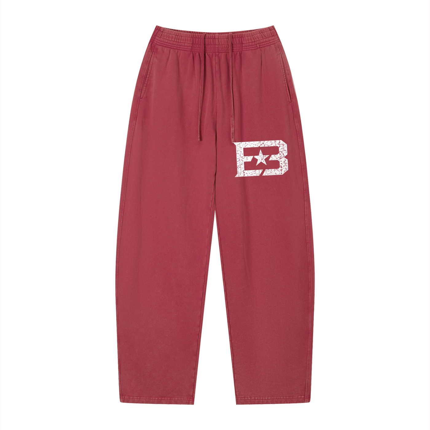 EB "Star" Unisex Vintage Wash Loose Sweatpants